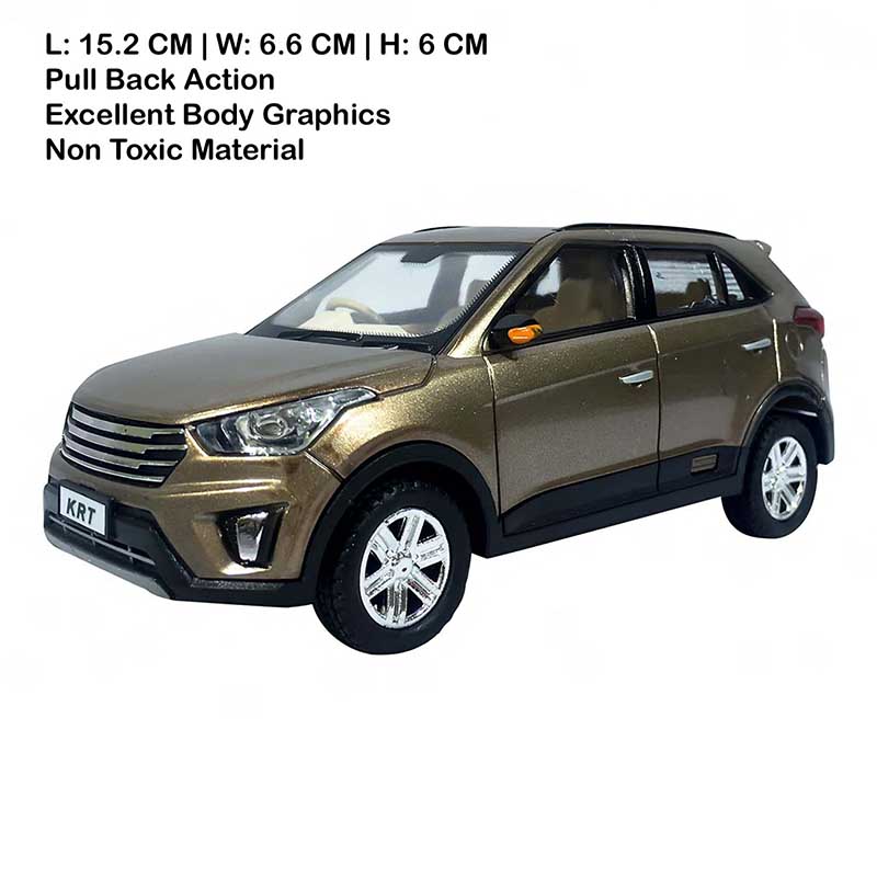 Centy Creta KRT 1.6 Pull Back Toy Car brown_02
