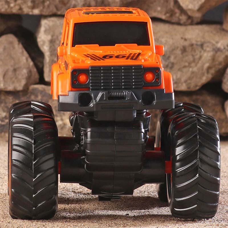 Monsto Friction Monster Truck - Yellow toy for Kids_003