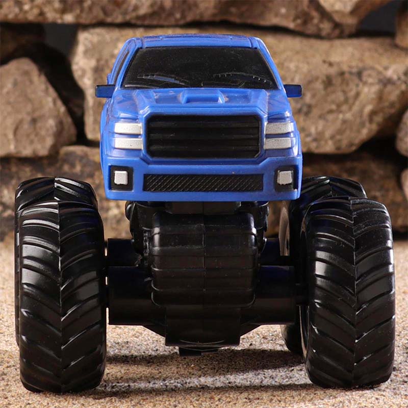 Monsto Friction Powered Monster Toy Truck Blue toy for Kids_002