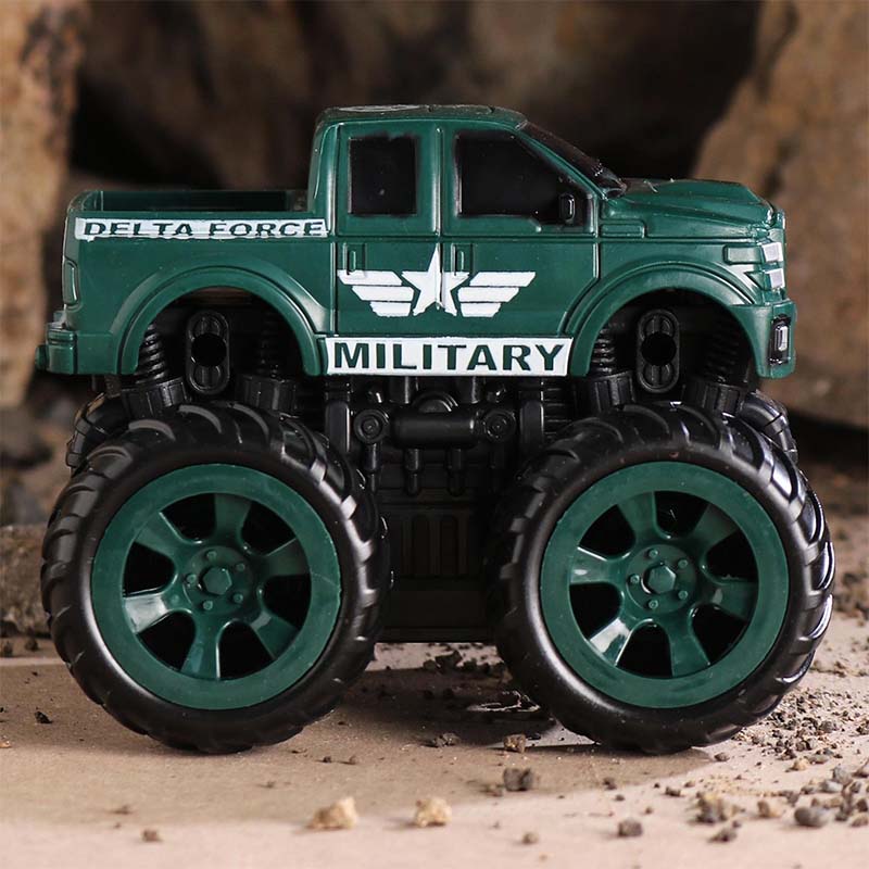 Monsto Friction Powered Monster Toy Truck Green toy for Kids_003