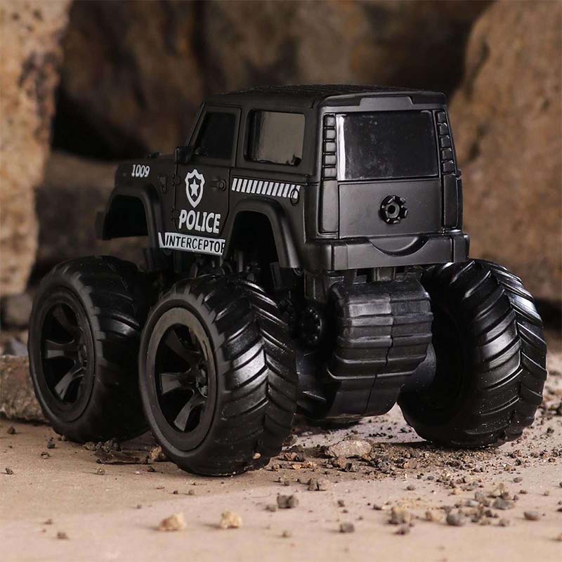 Monsto Friction Powered Monster Truck Toy - Black toy for Kids_005