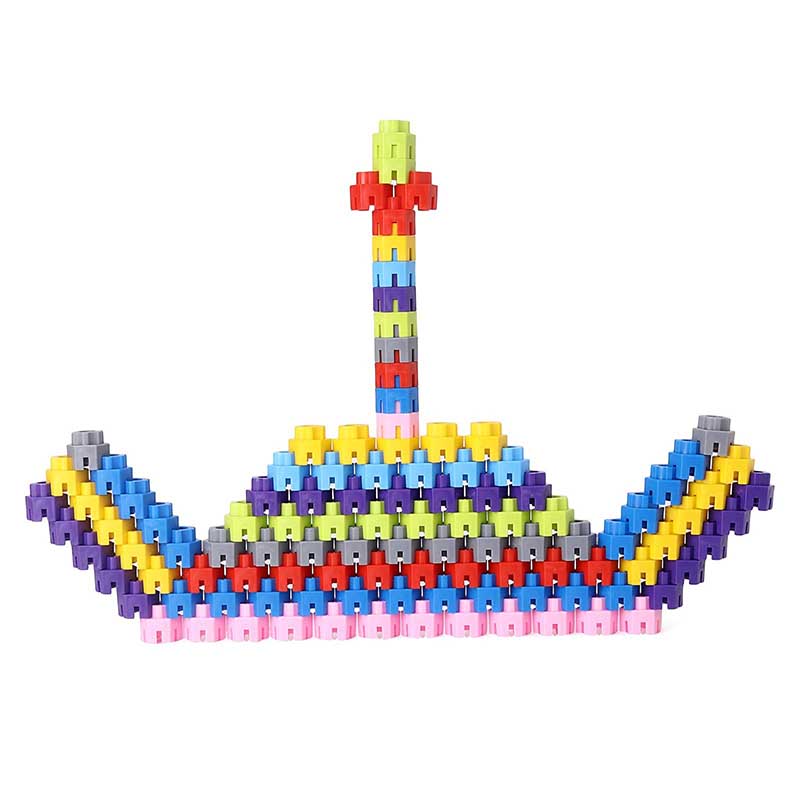Ekta Hexa Mega Set Building Blocks Multicolor - 250 Pieces_002