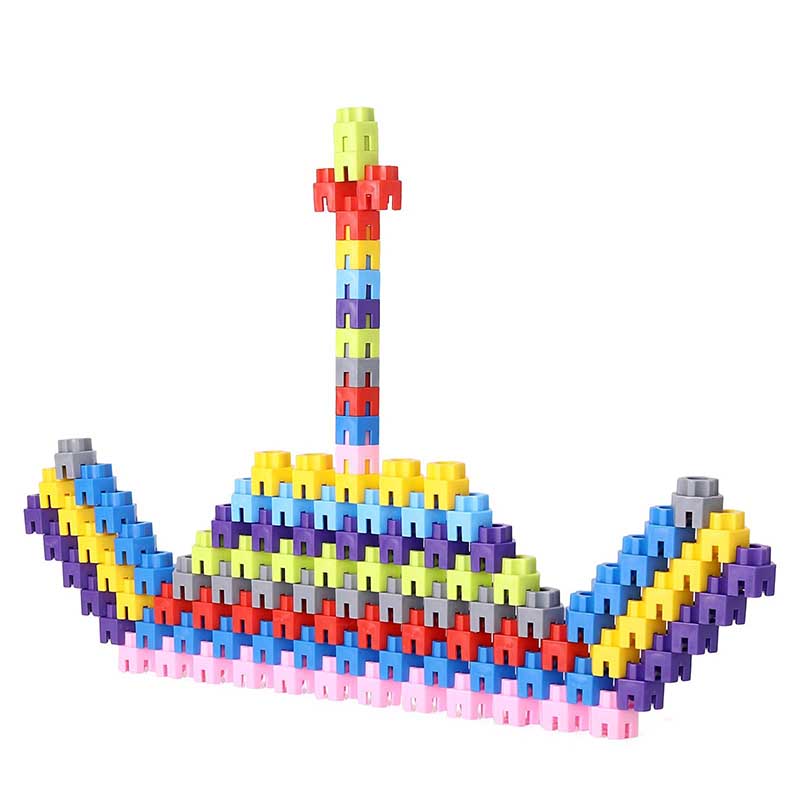 Ekta Hexa Mega Set Building Blocks Multicolor - 250 Pieces_005
