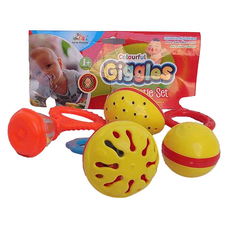 giggles rattle set