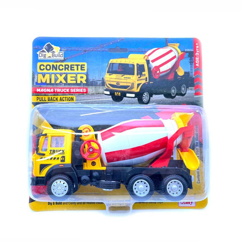 Magna Concrete Mixer Toy Truck Centy Toy Truck For Kids (9)